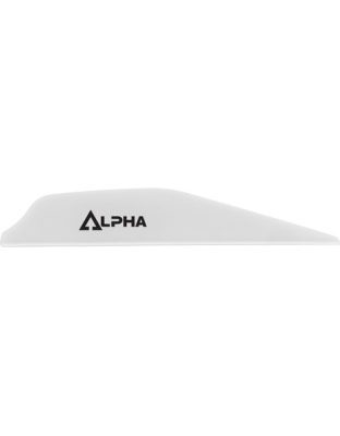 Bohning Alpha AR 1250 Vane 2.8" White 36-Pack