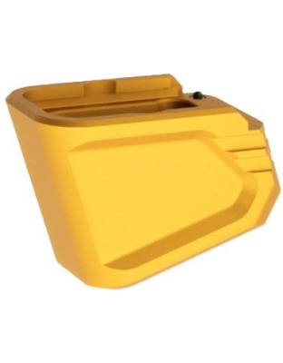 Tyrant CNC for Glock 17 9 mm Plus 6 Magazine Extension Gold