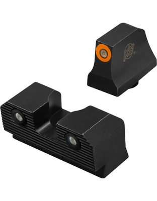 XS Sight Systems R3D 2.0 for Glock 43X/48 Optic/Suprsr Height Orange Tri