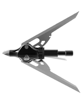 Rage Broadhead Tyrant 3-Blade 100 Grain Xbow 2"+ Cut 3-Pack
