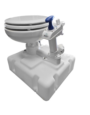 Albin Group Voyager Manual Toilet System with Tank