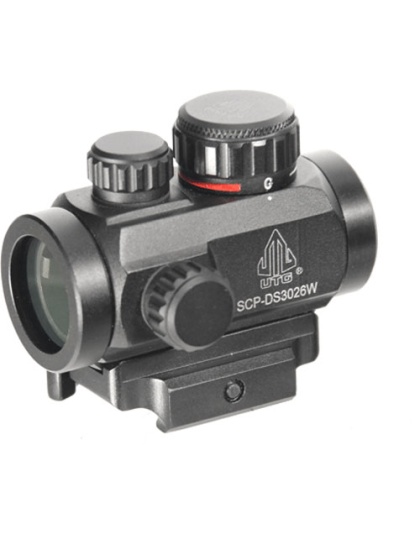 Utg Red Micro Dot 4.0 MOA 2.6" 30 mm with Integral Quick-Detach Mount