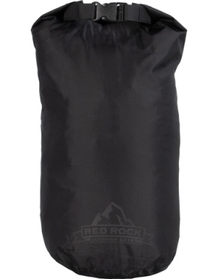 Red Rock Gear Roll Top Dry Bag 8 Liter Waterproof Black