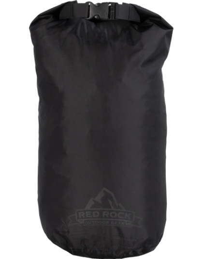 Red Rock Gear Roll Top Dry Bag 8 Liter Waterproof Black