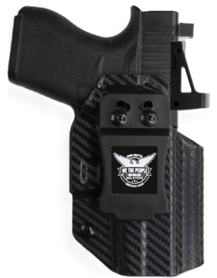 We the People Kydex for Glock 43/43X Ord Cf Right-Hand Inside-the-Waistband Holster