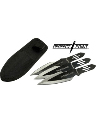 Master Cutlery Perfect Point 6.5" Spear Point Throwing Knives 3-Pack
