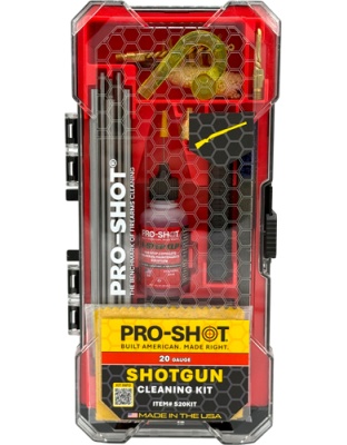 Pro-Shot Products Shotgun Cleaning Kit 20 Gauge