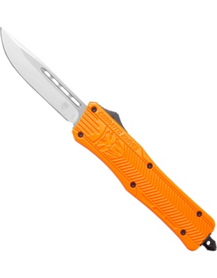 Cobratec Knives Medium CTK1 Out-the-Front Orange 3" Drop Point