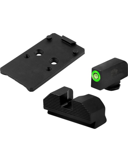 Xs Sight Systems Minimalist Tritium Sight & Optic Plate Rmr/507 Walther