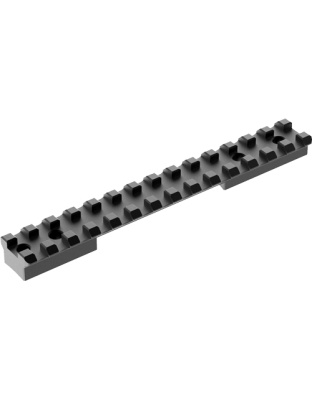 Audere Nato Rail Remington 700 Short Action Steel 0 MOA Black