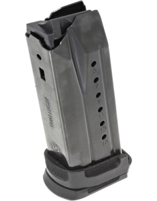 Ruger Magazine Security-9 Compact 15 Rounds with Magazine Adapter