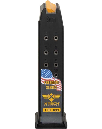 Xtech Tactical Magazine for Glock 19 10 Rounds Freedom Series