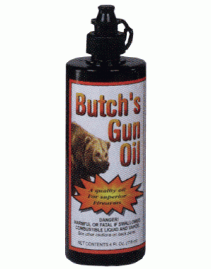 Lyman Butch's Bench Rest Gun Oil 4 Ounce. Bottle
