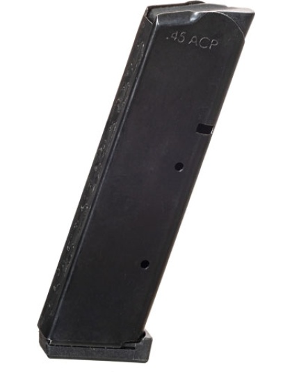 ProMag Magazine Colt Government .45 Automatic Colt Pistol 8 Rounds Black Nitride