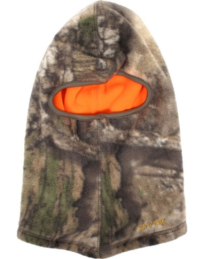 Hot Shot HF-2 Fleece Balaclava Wolf Youth Size 8-14 Realtree APX / Blaze Orange