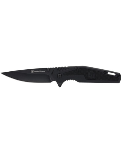 Smith & Wesson Knife S.w.a.t Spring Asst 3" Black/Black Liner Lock