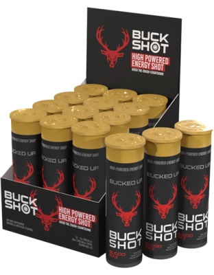 Bucked Up 2 Ounce Energy Shots Blood Raz 2-12 Packs