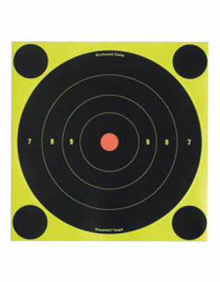 Birchwood Casey B/C Target Shoot-N-C 6" Bull's-Eye 60 Targets