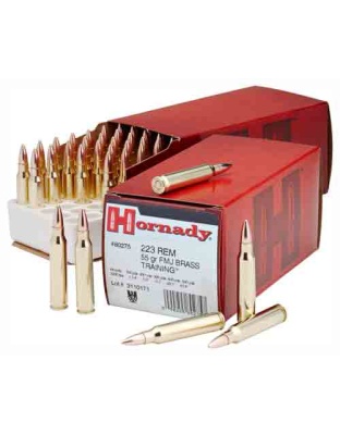 Hornady 223 Rem 55 Grain Full Metal Jacket 50 Rounds 10 Boxes per Case