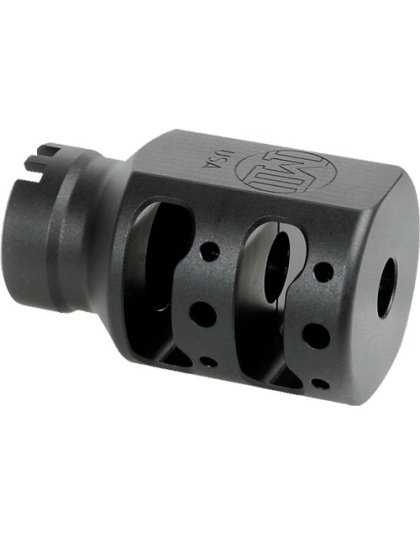 Midwest Industries Alpha Tank Brake 1/2X28 9 mm Black Matte Nitride