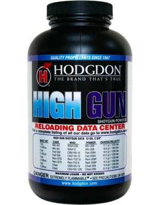 Hodgdon High Gun 1LB Can 10CAN/Cs