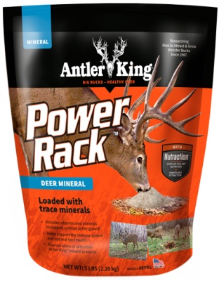 Antler King Power Rack Deer Mineral 5# Bag