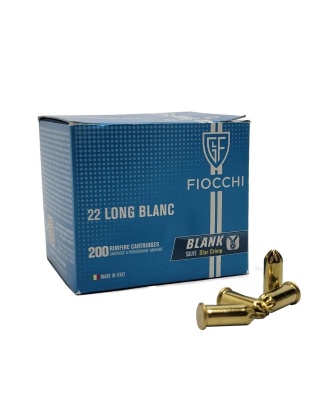 Fiocchi Handgun Blanks.22 LR Blanks 100/ct