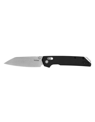 Kershaw Iridium Reverse Tanto Folding Knife 3-2/5" Reverse Tanto Blade Black