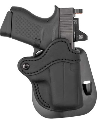 1791 Gunleather Pdhc Paddle Mult Fit or SIG P365/Sim Black Right-Hand Holster