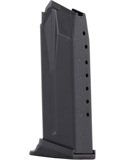 Hk Magazine USP45/HK45 Compact.45 ACP 8 Rounds Black Steel