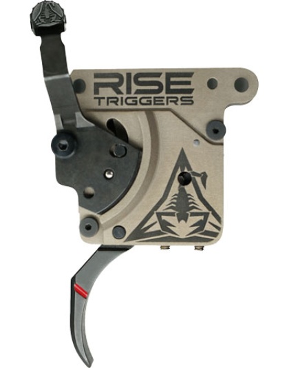Rise Armament Trigger Reliant Pro Rem 700 1-3LB Curved with Bolt Rls