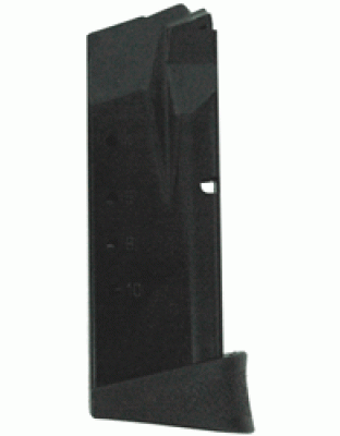 Smith & Wesson Magazine M&P40 Compact with Finger Rest 10 Rounds Black
