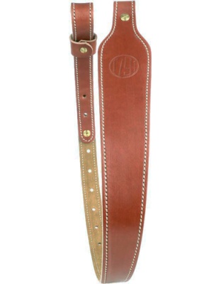 1791 Gunleather Premium Rifle Sling with Suede Backing Adjustable 31-36" Cl Brown