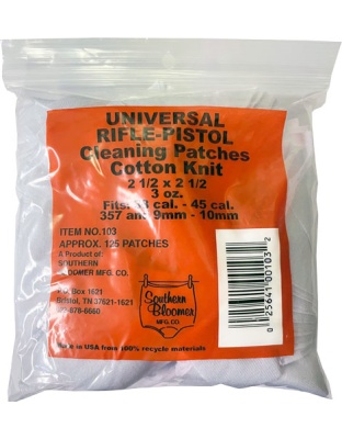 Southern Bloomers Universal Cleaning Patch 2.5"X2.5" 125-Pack