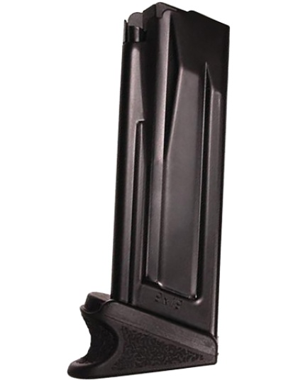 Hk Magazine P30SK/VP9SK 9 mm 10 Rounds Black Steel Ext. Floorplat