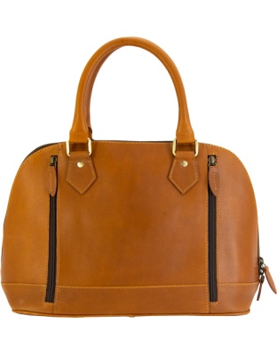Cameleon Smith & Wesson Classic Satchel Concealed Carry Purse Brown