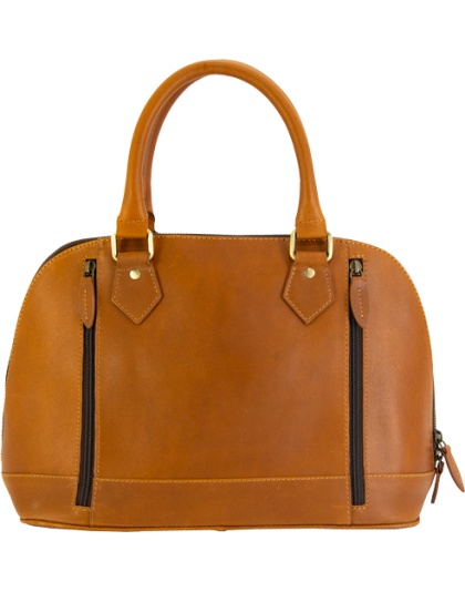 Cameleon Smith & Wesson Classic Satchel Concealed Carry Purse Brown