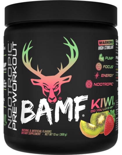 Bucked Up Pre-Workout Bamf Kiwi Do You Love Me 30SERVING