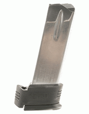 Springfield Armory Magazine XD Sub Compct .40 S&W 12 Rounds Stainless Steel with Black Silver
