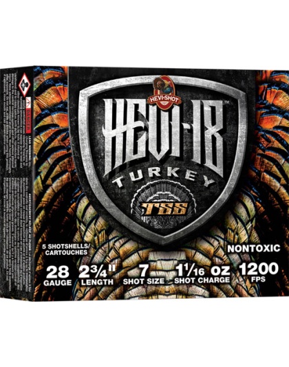 Hevi-Shot Heavy 18 Tss 28 Gauge 3" 1-1/16 Ounce #7 5 Rounds