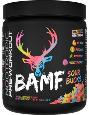Bucked Up Pre-Workout Sour Bucks 30 Servings