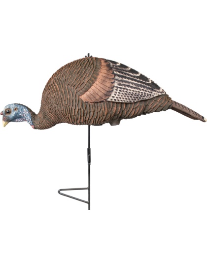 Knight and Hale Feeding Hen Decoy with Ground Stake