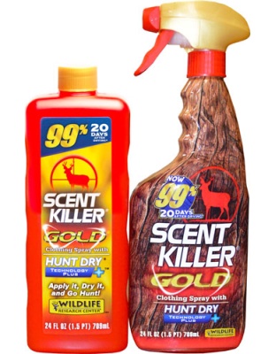 Wildlife Research Scent Elimination Gold Combo 2-24 Ounce, 3-Pack