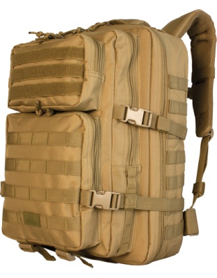 Red Rock Gear Large Assault Pack Coyote with Webbing