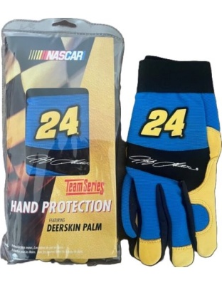 Encon Safety Products Nascar Team Series Deerskin Gloves #24 Large