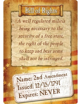 Rivers Edge Sign 12"x17" "Bill of Rights"