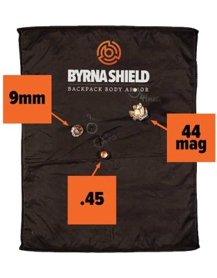 Byrna Technologies Shield Flexible Level Iiia Backpack Insert 10"X12"