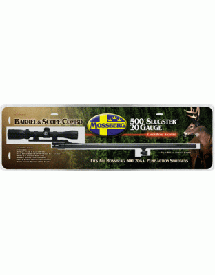 Mossberg Barrel 500 20 Gauge 3" 24" Trophy M.blued with 3-9X40