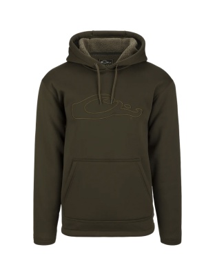 Drake Silencer Hoodie Green Timber Medium