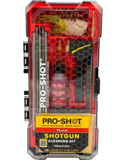 Pro-Shot Products Shotgun Cleaning Kit 12 Gauge